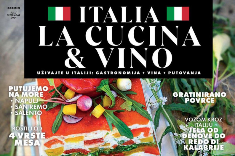Novi broj magazina La Cucina & Vino u prodaji