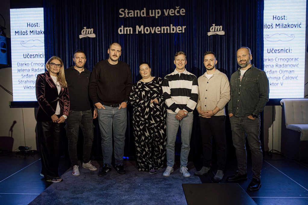 Humanitarno stand-up veče: Tradicionalni dm Movember u znaku podrške muškom zdravlju